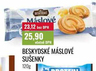 BESKYDSKÉ MÁSLOVÉ SUŠENKY 120g 