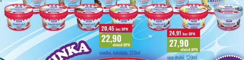 ČESKÁ ZMRZLINA Z OPOČNA 120ml 