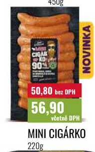 MINI CIGÁRKO 220g 