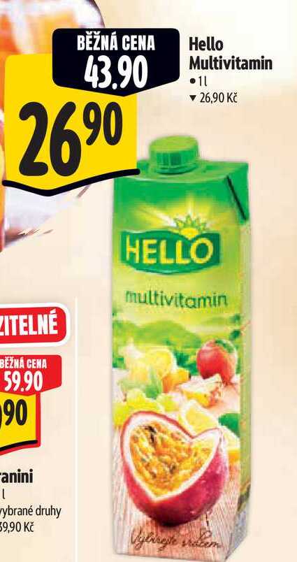   Hello Multivitamin 1 l