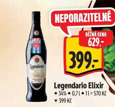  Legendario Elixir 34% 0,7 l