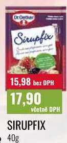 SIRUPFIX 40g