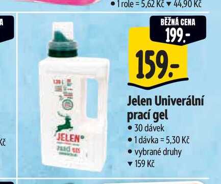  Jelen Univerální prací gel  30 dávek 