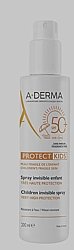 A‑DERMA PROTECT KIDS TRANSPARENTNÍ SPREJ PRO DĚTI SPF 50+