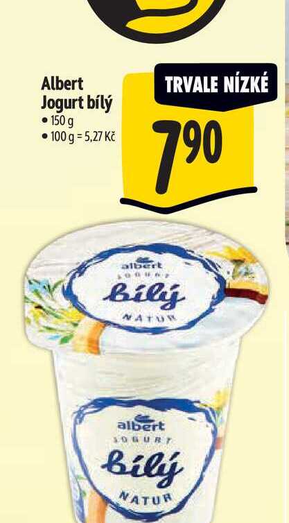 Albert Jogurt bílý  150 g 