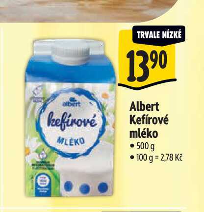   Albert Kefírové mléko  500 g  