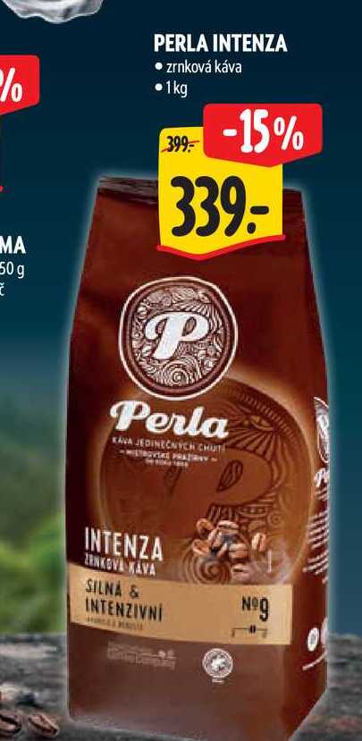   PERLA INTENZA zrnková káva 1 kg