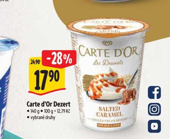  Carte d'Or Dezert 140 g  