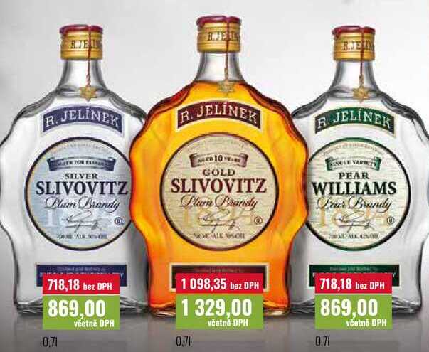 R. JELÍNEK SLIVOVITZ 0,7l