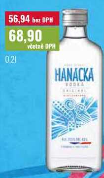HANÁCKÁ VODKA 0,2l