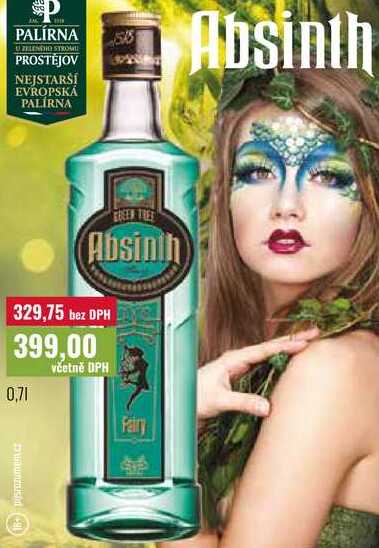 Absinth 0,7l v akci