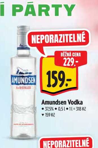  Amundsen Vodka  0,5 l v akci