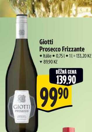   Giotti Prosecco Frizzante  0,75 l 