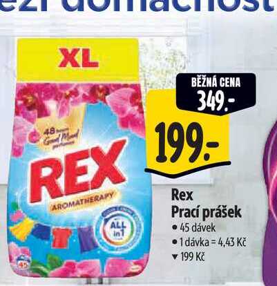   Rex Prací prášek 45 dávek 