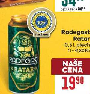 Radegast Ratar 0,51, plech 
