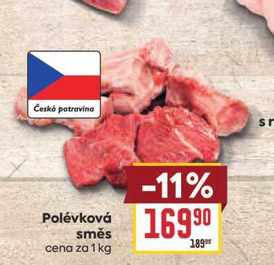 Polévková směs cena za 1 kg 