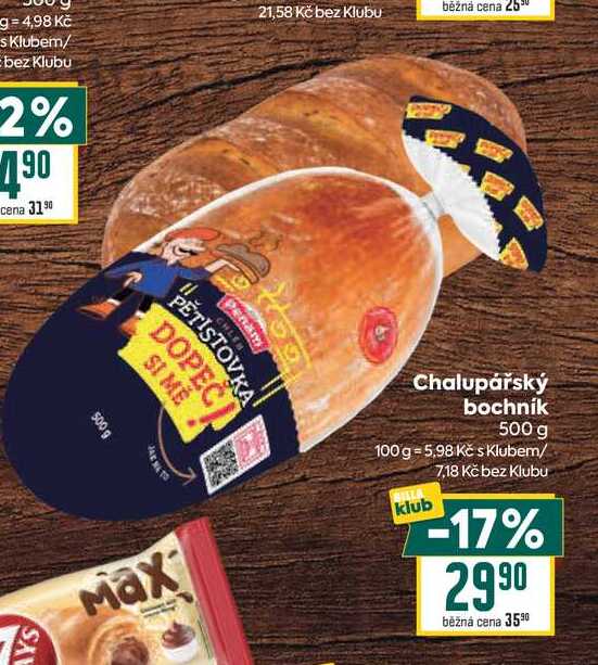 Chalupářský bochník 500 g