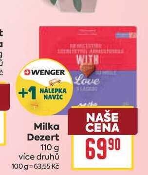 Milks Dezert 110 g