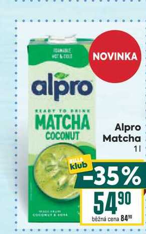 Alpro Matcha 1l