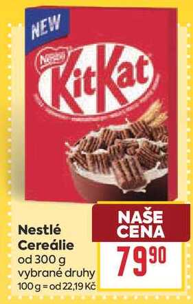 Nestlé Cereálie od 300 g 
