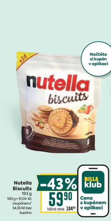 Nutella Biscuits 193 g