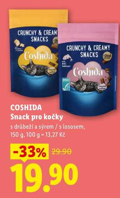 COSHIDA Snack pro kočky, 150 g