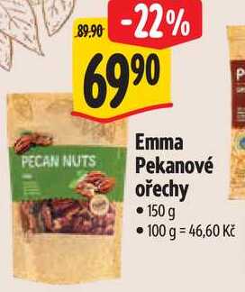 Emma Pekanové ořechy, 150 g 