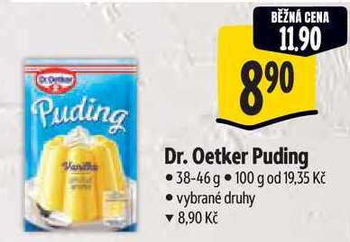 Dr. Oetker Puding, 38-46 g