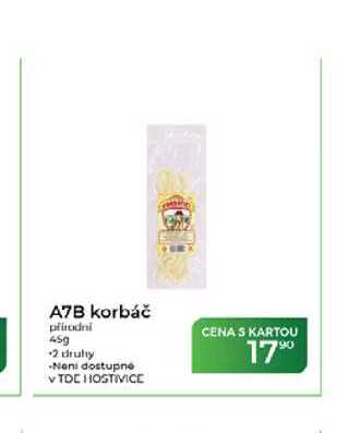 A7B korbáč přirodni 45g  