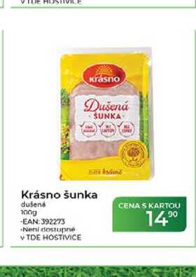 Krásno šunka dušená 100g 