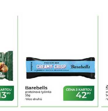 Barebells proteinová tyčinka 55 g