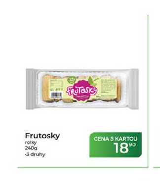Frutosky rolky 240 g