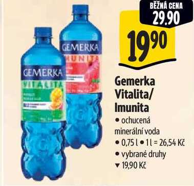 Gemerka Vitalita/Imunita, 0,75 l