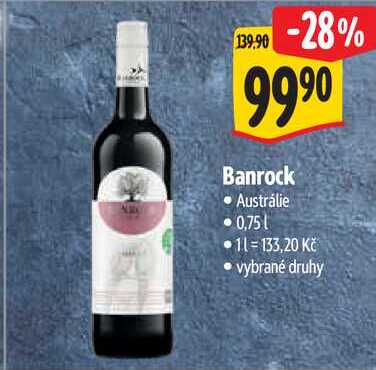 Banrock, 0,75 l