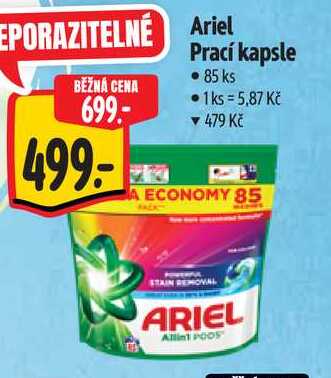 Ariel Prací kapsle, 85 ks 