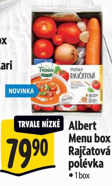 Albert Menu box Rajčatová polévka 