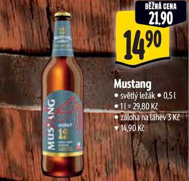 Mustang, 0,5 l