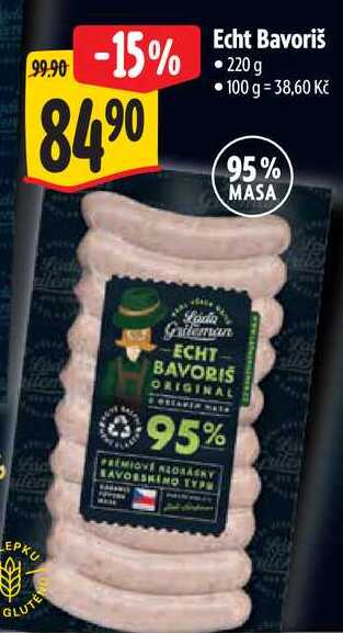Echt Bavoriš, 220 g 