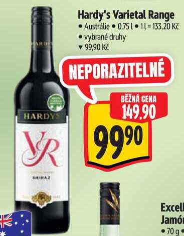 Hardy's Varietal Range, 0,75 l