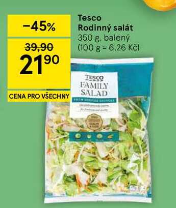 Tesco Rodinný salát, 350 g 