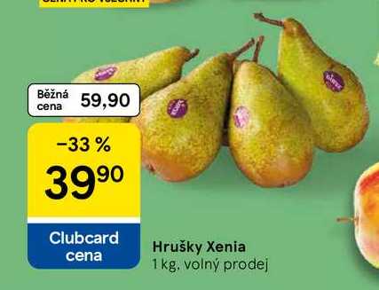 Hrušky Xenia, 1 kg 