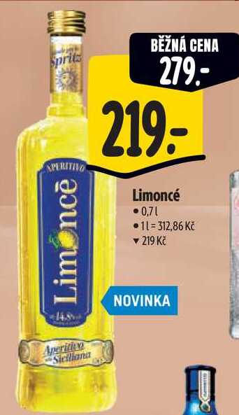 Limoncé, 0,7 l