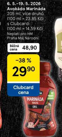 Avokádo Marináda, 205 ml, více druhů  