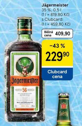Jagermeister, 0,5 l  