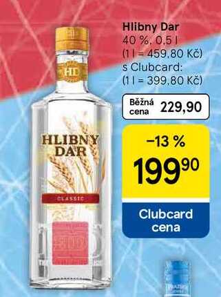 Hlibny Dar 40 %, 0.5 l