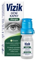 Vizik oční kapky Alergie