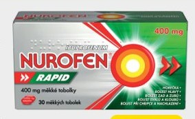 NUROFEN Rapid 400 mg 30 měkkých tobolek
