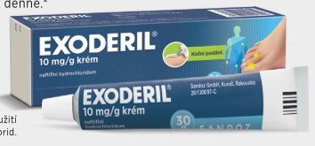 EXODERIL® 10 mg/g krém 30 g