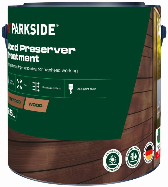 PARKSIDE Ochranný gel na dřevo palisandr