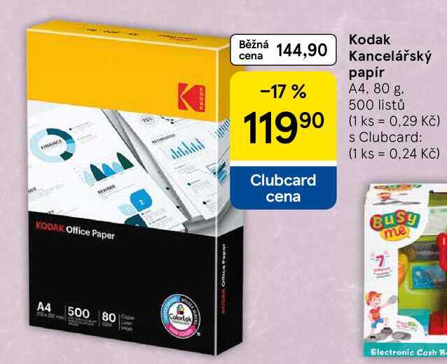Kodak Kancelářský papír, A4, 80 g, 500 listů 